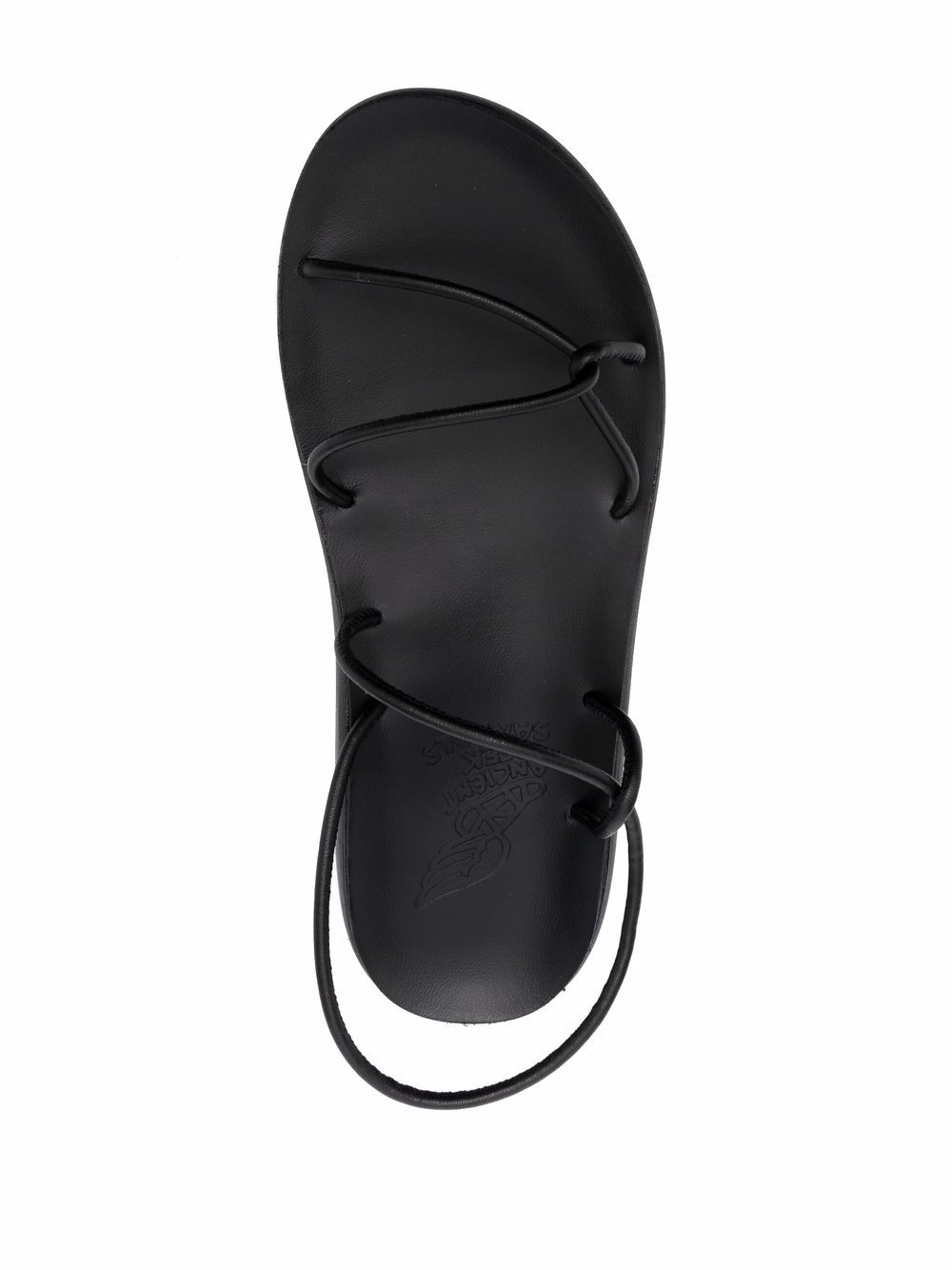 Ancient greek sandals on sale black